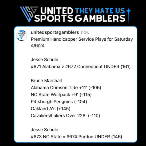 handicapper service plays|Get Winning Service Plays for Sports Fans .
